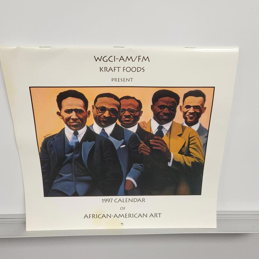 Kraft Foods Calendar WGCI-AM/FM 1997 Calendar of African American Art